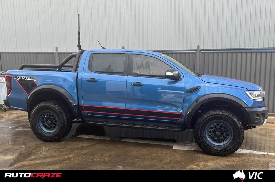 FORD RANGER RAPTOR TERRA METALLIC BLUE